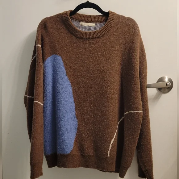 OAK FORT Sweaters Oak Fort Abstract Sweater Size S Poshmark